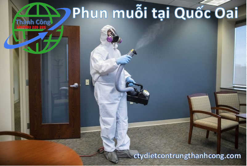 phun diệt muỗi tại huyện quốc oai
