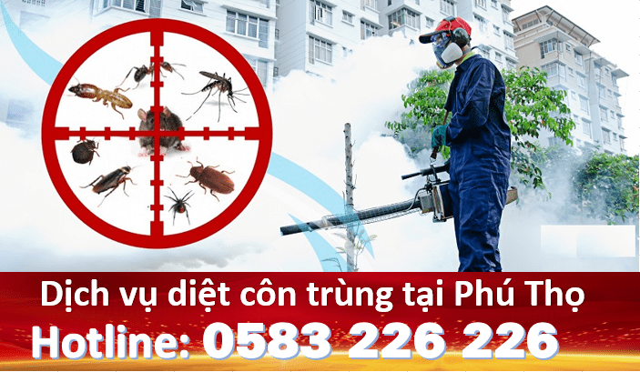 Dịch vụ diệt côn trùng tại Phú Thọ