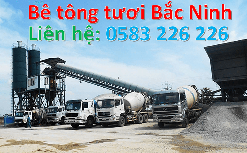 Bảng giá bê tông tại bắc ninh