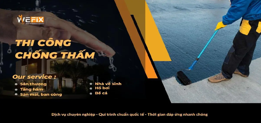 Dịch vụ chống thấm trọn gói