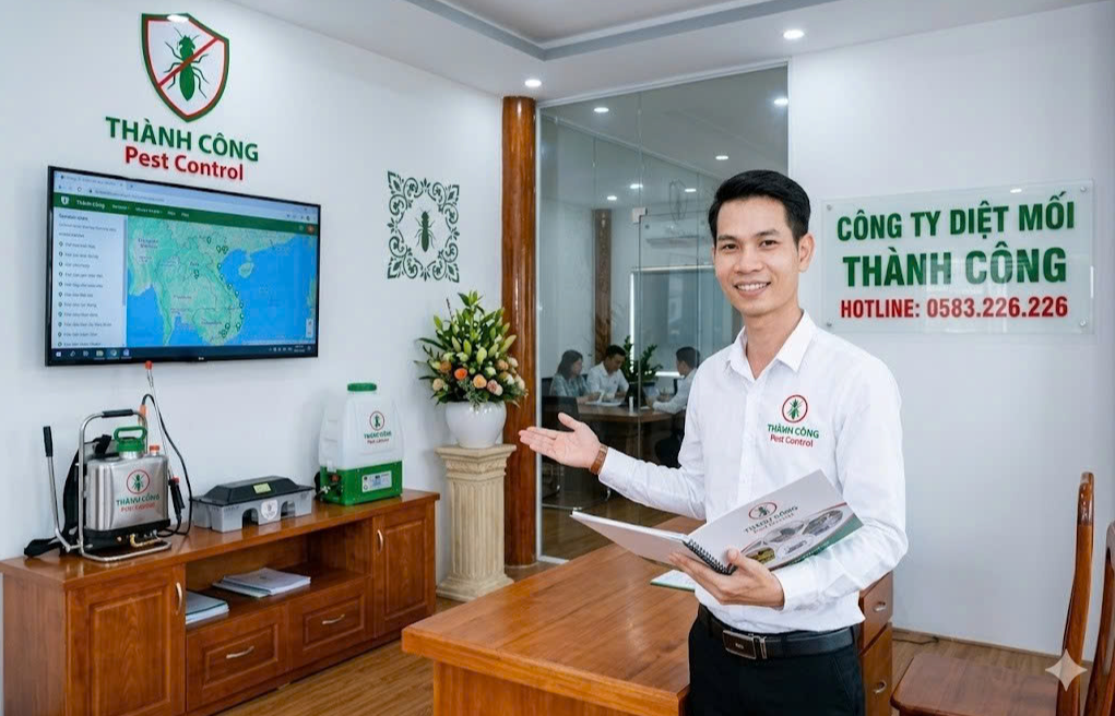 văn phòng công ty diệt mối thành công