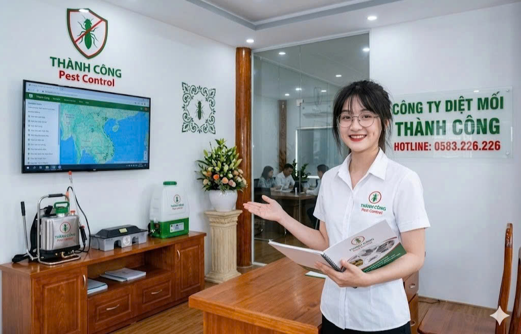 văn phòng công ty diệt mối thành công