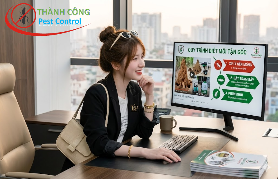 Quy trình diệt mối tận gốc