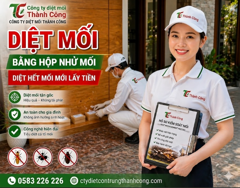 Công ty diệt mối Thành Công 0583 226 226
